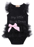 Hot Newborn Girls My Little Black Dress Romper MumsDeal