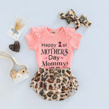Baby Girl’s Mother Day Tops and Shorts Set (0-24M )