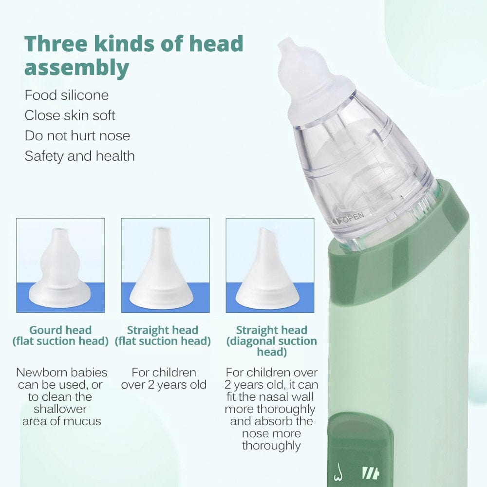 Newborn Nasal Aspirator Adjustable suction Nose Cleaner MumsDeal